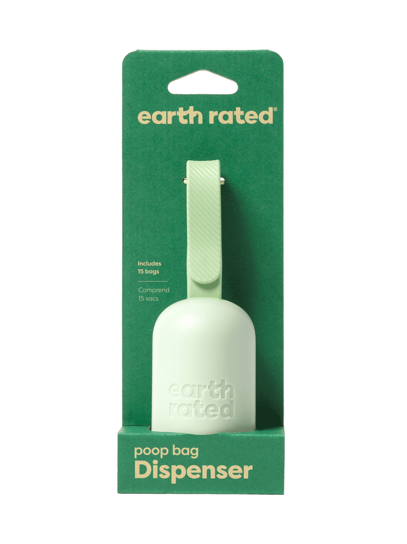 Poop Bag Dispenser with 15 Bags B0