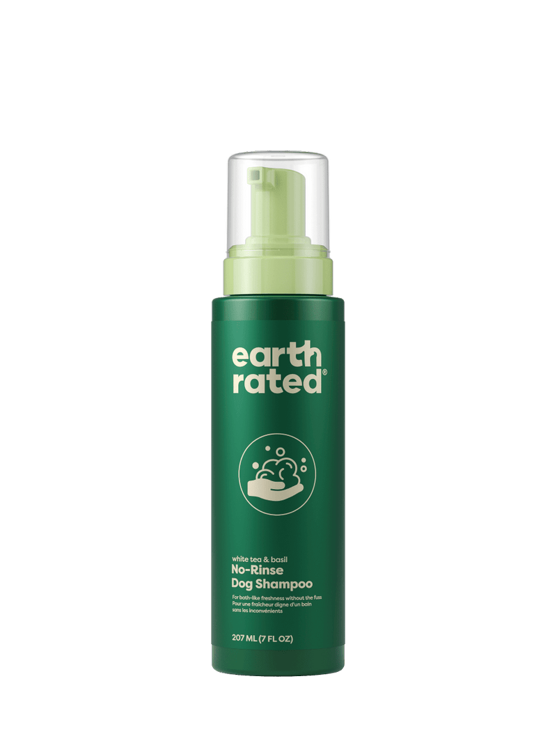 No-Rinse Dog Shampoo - Waterless Foam Cleanser For All Coats Z7